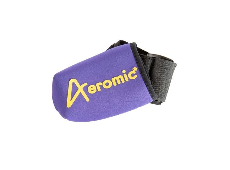 Aeromic armbelte til mikrofonsender lilla farge